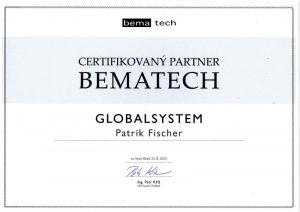 Certifikát bema tech